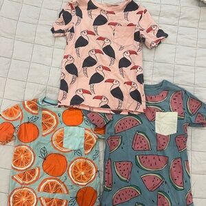 Tea Collection Tees Set with Fun Prints